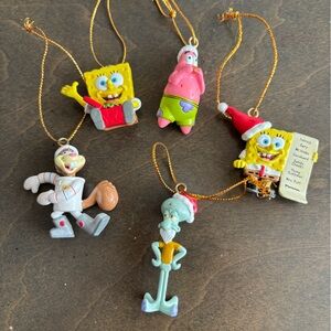 SpongeBob SquarePants Christmas Ornament Set